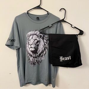 SHEIN Men’s Shorts Set